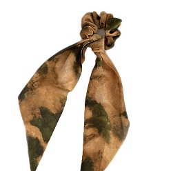 Сэнди Коричневый Связей ткани волос, аксессуары для волос для женщин и девочек, живопись тушью, песчаный коричневый, 350 мм