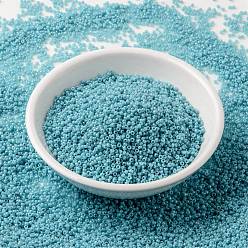 (RR2470) Непрозрачный Бирюзово-зеленый Блеск Миюки круглые бусины рокайль, японский бисер, (rr 2470) непрозрачный бирюзовый зеленый блеск, 15/0, 1.5 мм, отверстия : 0.7 mm, около 250000 шт / фунт