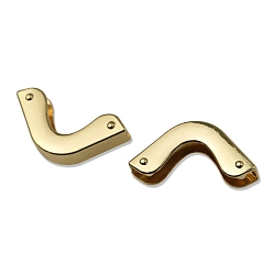 Light Gold Металлические защитные уголки для сумок, для украшения мебели сумочки, золотой свет, 34x24 мм