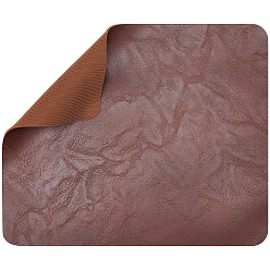 Кокосово-Коричневый Коврик для мыши из искусственной кожи, прямоугольные, кокосового коричневый, 253x210x1.5 мм