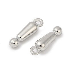 Платина Подвески из сплава , амулеты с вопросительным и восклицательным знаком, без свинца, без кадмии и без никеля, стойки покрытие, платина, 13x3.5x3.5 мм, отверстие : 1.2 мм