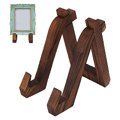 Верблюжий Деревянная подставка для кулинарных книг, подставки для тарелок, верблюжие, готовое изделие: 10.1x16.9x16.5 см