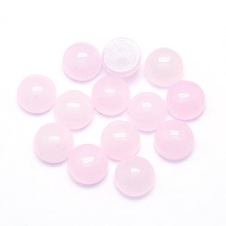 Other Jade Natural Jade Cabochons, Half Round, 6x3~3.5mm