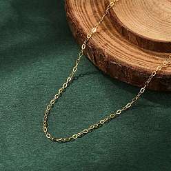 Настоящее золото 18K 925 ожерелье из стерлингового серебра для женщин, реальный 18 k позолоченный, 17.72 дюйм (45 см)