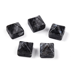 Larvikite Натуральные бусины из ларвикита, пирамида, 9~10.5x10~10.5x10~10.5 мм, отверстие : 1.2~1.4 мм