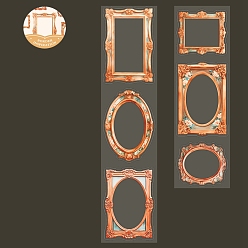 (52) Непрозрачная лаванда Бумажные стикеры, для скрапбукинга, дневник путешествий, разнообразные, разноцветные, шириной 45~46 мм , 40~70 мм длиной, 2 м / рулон.