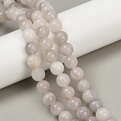 Rutilated Кварц Нити бусин из натурального розового кроличьего волоса с рутиловым кварцем, круглые, 10 мм, отверстие : 1 мм, около 38 шт / нитка, 14.96'' (38 см)