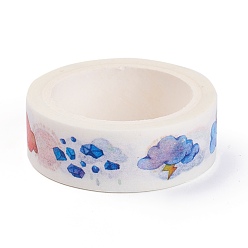 Andere Dekorative Papierbänder, Klebebänder, für DIY Scrapbooking liefern Geschenkdekoration, Wettermuster, 1.5x4.4 cm, 7 m / Rolle