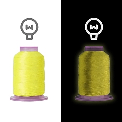 Желтый Полупрозрачная - чувствительная полиэфирная нить, желтые, 49x35 мм