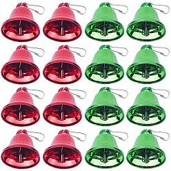 (52) Непрозрачная лаванда 20шт 2 цвета железный колокольчик подвеска украшение, разноцветные, 61.5 мм, 10 шт / цвет