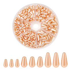 Темно-Золотистый 3 стиль бусины из искусственного жемчуга из АБС-пластика, слеза, темные золотарник, 8~14x4~6 мм