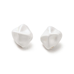 Matte Silver Color Matte Alloy Beads, Star, Matte Silver Color, 7x7x5.5mm, Hole: 1mm