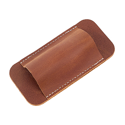 Сиена 1 Ножны для военного ножа из коровьей кожи, прямоугольные, цвет охры, 118x57x20.5 мм