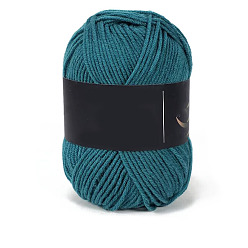 чирок 4 пряжа из молочного акрилового волокна для тафтинговых ковриков, пряжа амигуруми, пряжа для вязания крючком, для свитера, шапки, носков, детских одеял, зелено-синие, 2.5 мм, около 113.74 ярдов (104 м) / моток