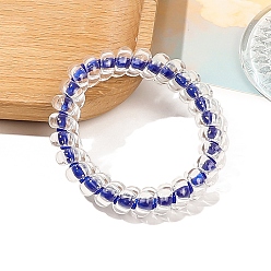 Королевский синий Пластиковые резинки для волос, для девочек или женщин, резинка для волос / резинки для волос, королевский синий, 55x10 мм