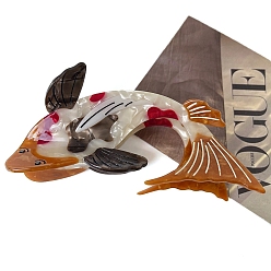 Другие Заколки для волос в виде когтей акулы из ацетата целлюлозы (смолы), аксессуары для волос для женщин девушка, 125x70 мм