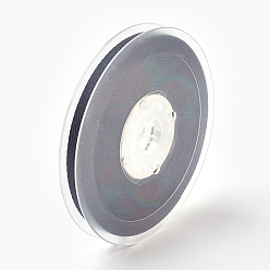 Морской Синий Вискоза и хлопковая лента, лента из твила, елочка лента, Marine Blue, 3/8 дюйм (9 мм), около 50 ярдов / рулон (45.72 м / рулон)