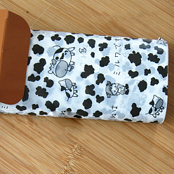 Разноцветный Бумажная оберточная бумага, жиронепроницаемая бумага, желтый стиль коровы, красочный, 25x21.8см, 50pcs / коробка