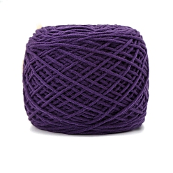 Индиго Шерстяная пряжа, для одежды шарфы свитера шали шапки, индиговые, 5 мм