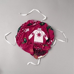 Clothes Stuhlhusse aus Polyester mit Weihnachtsmotiv, Kleidung, 320x320x0.8 mm