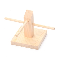 Цвет Древесины Деревянные дисплеи для очков, один ряд 1 пара, для рабочего стола, домашний декоративный, женщины, человек, деревесиные, 17.5x17.2x10.2 см