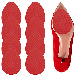 (123L) Белый крем непрозрачный блеск 8шт. ремонт подошв обуви, замена силиконовой подошвы, самоклеящиеся противоскользящие накладки на подошву обуви, слеза, огнеупорный кирпич, 90x65x1 мм