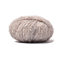 Светло-серый Полиэфирная пряжа, для ткачества, вязание крючком, светло-серый, 1~2 мм, около 218.72 ярдов (200 м) / моток