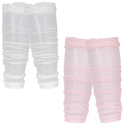 (52) Непрозрачная лаванда 2 пары 2 цветные нарукавники из поликоттона, протектор для рук защита от солнца, разноцветные, 480x90x3.5 мм, 1 пара / цвет