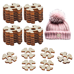 Сердце 1-луночное деревянные пуговицы, вязаная шапка изготовление застежки инструмент шляпа, деревесиные, сердце, 20x19.5x2 мм, отверстие : 5.5 мм