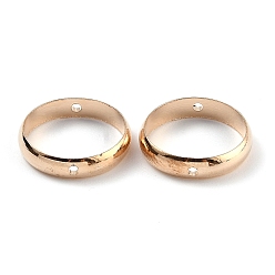 Light Gold Латунной шариковой кадра, для серег и украшений для волос аксессуары сумка бусина пряжка, круглые кольца, золотой свет, 14x2.5 мм, отверстие : 1 мм, 12 мм внутренним диаметром, 10 шт / пакет