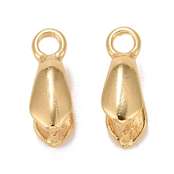 Real 24K Gold Plated Rack Plating Eco-friendly Brass Ice Pick Pinch Bails, Lead Free & Cadmium Free, Real 24K Gold Plated, 13x4.5mm, Hole: 2mm, Pin: 1mm