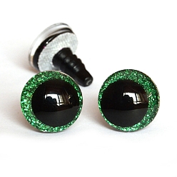 Зеленый Пластиковый безопасный глазок для корабля, для поделок куклы игрушки кукольные плюшевые животные изготовление, зелёные, 18 мм