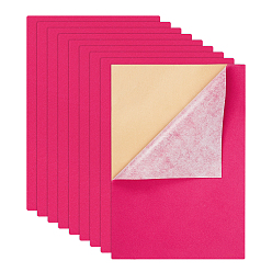 Темно-Розовый Стекающая ткань, самоклеящаяся ткань, темно-розовыми, 40x28.9~29 см, 12 листов / комплект