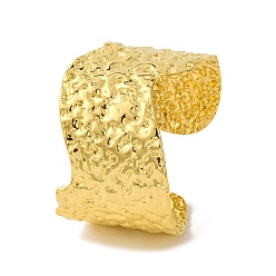 Золотой Ионное покрытие (ip) скрученные широкие 304 браслеты-манжеты из нержавеющей стали для женщин, золотые, внутренний диаметр: 2x2-1/8 дюйм (5x5.5 см)