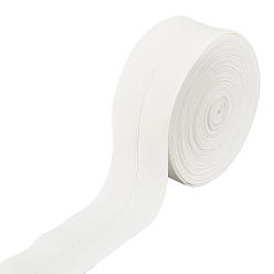 White Flat Elastic Rubber Cord/Band, Webbing Garment Sewing Accessories, White, 60mm