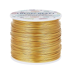 Желтый Алюминиевая проволока, матовый эффект, желтые, 18 датчик, 1 мм, около 150 м / рулон