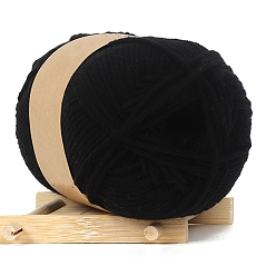 Black Cotton Cord, Twisted Cotton Rope, For DIY Crafts Handmade Project, Black, 2.5mm