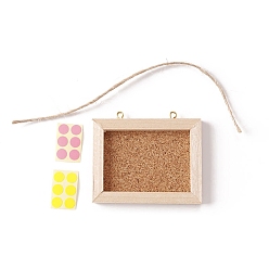 Перу Мини-модель деревянной фоторамки, аксессуары для кукольного домика с микро-ландшафтом, притворяясь опорными украшениями, Перу, 46x60 мм