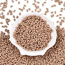 Цвет Древесины Непрозрачные акриловые бусины, арахис, деревесиные, 6.5x4x3 мм, отверстие : 1.5 мм, Около 9998 шт / 500 г