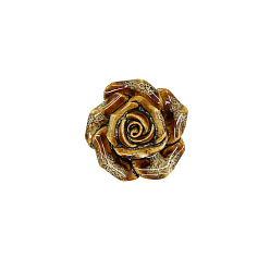 Светло-желтый Ручки ящика из розового фарфора, шкаф тянет ручки, аксессуары для дверных ручек, светло-желтый, 40x36 мм