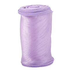 Plum 12M Polyester Yarn Tape, for Gift Wrapping, Plum, 4-5/8 inch(117mm)~4-3/4 inch(120mm)
