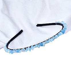 Аквамарин Аквамарин с металлическими резинками для волос, 150x130x50 мм