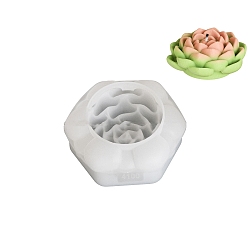 Белый Силиконовые формы для цветов своими руками, для изготовления подсвечников, для уф-смолы, изготовление форм из эпоксидной смолы, белые, 87x89x36 мм, внутренний диаметр: 51x49 мм