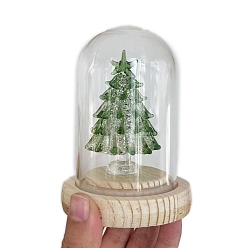 Зеленый Рождественские украшения в стиле лэмпворк, для украшения дома, зелёные, 75 мм