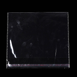 Прозрачный Прямоугольник ОПП целлофановые мешки, самозапечатывающиеся пакеты, прозрачные, 17.5x19x0.01 см, Внутренний размер: 14.4x18.5 см