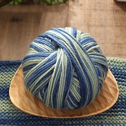 Стально-синий Кашемир сегмент окрашенная пряжа, для ткачества, вязание крючком, стальной синий, 2 мм, около 131.23 ярдов (120 м) / моток