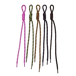 (52) Непрозрачная лаванда 5 шт. подвесные украшения из полиэфирной веревки, для украшения сумки, разноцветные, 280~285x12.5~13 мм