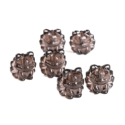 Ice Obsidian Натуральный ледяной обсидиан резные бусины в виде девятихвостой лисы, 17x12 мм