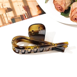 Золотистый Пластиковые заколки для волос «дельфин» с большими когтями, аксессуары для волос для женщин и девочек, золотые, 55x120 мм