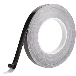 Черный Кромочная окантовка для животных, клейкая отделка шпоном для стола своими руками, кабинет, мебель, декоративная отделка, чёрные, 15x0.2 мм, около 50 м / рулон